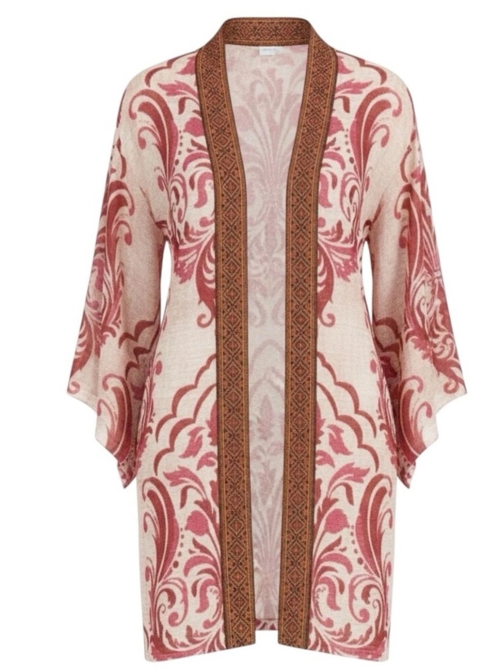 New Soft Surroundings Jakarta Kimono Picante Medallion